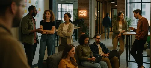 Studio UX SaaS moderne